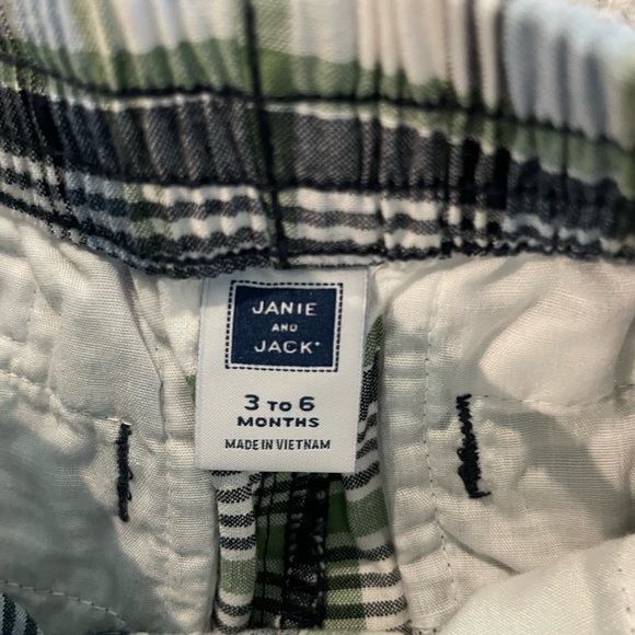 Baby Boy Janie and Jack Plaid Shorts - 2 Pairs - Picture 7 of 11